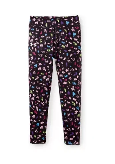 Girls 4-6x Heatgear Print Leggings
