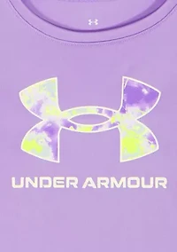 Girls 4-6x Short Sleeve Logo Graphic T-Shirt and Tie-Dye Legging Set