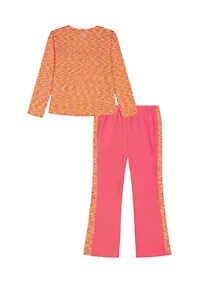 Girls 4-6x Twist Tunic Legging Set