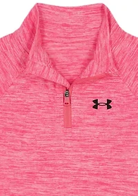 Girls 4-6x Twist Quarter Zip Set