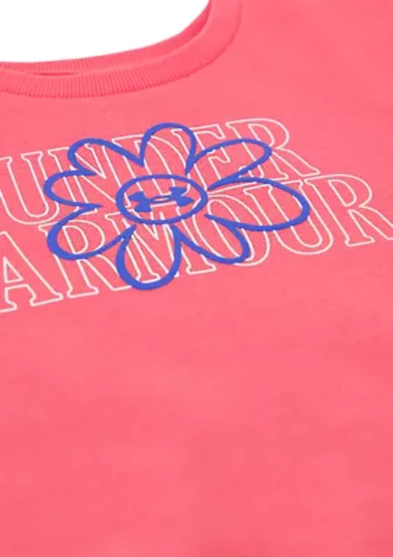 Girls 4-6x Flower Graphic T-Shirt