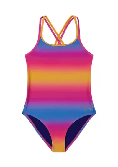 Girls 4-6x Gradient One Piece Swimsuit