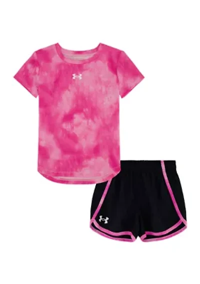Girls 4-6x Tie Dye Short Set