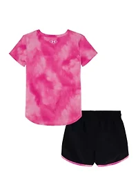 Girls 4-6x Tie Dye Short Set