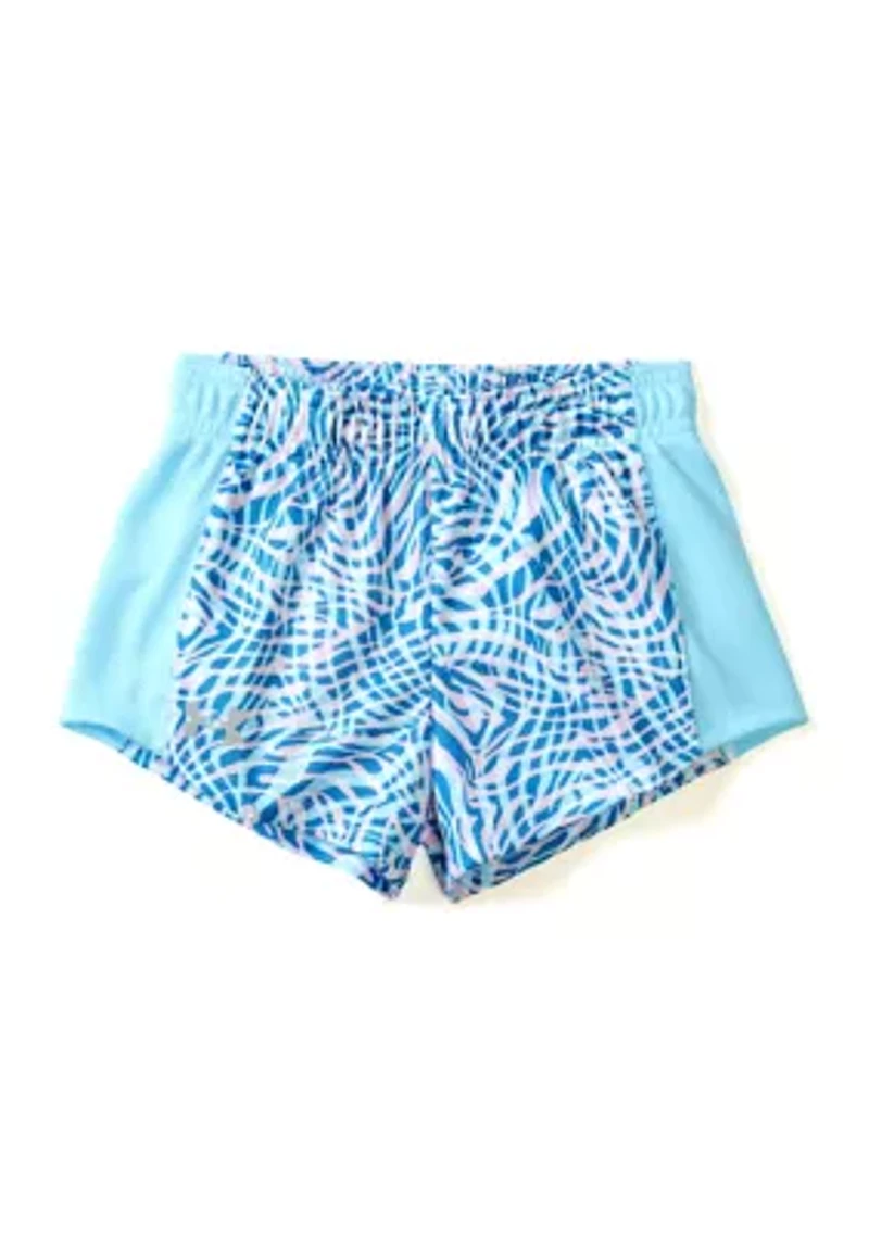 Girls 4-6x Stream Tech Graphic T-Shirt and Printed Shorts Set