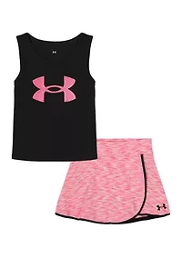 Girls 4-6 Tank Twist and Skort Set