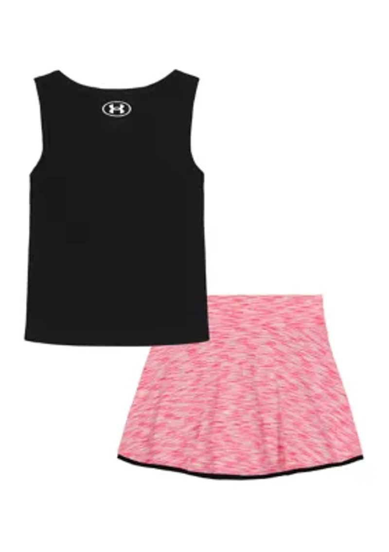 Girls 4-6 Tank Twist and Skort Set