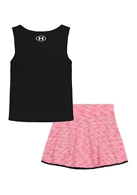 Girls 4-6 Tank Twist and Skort Set