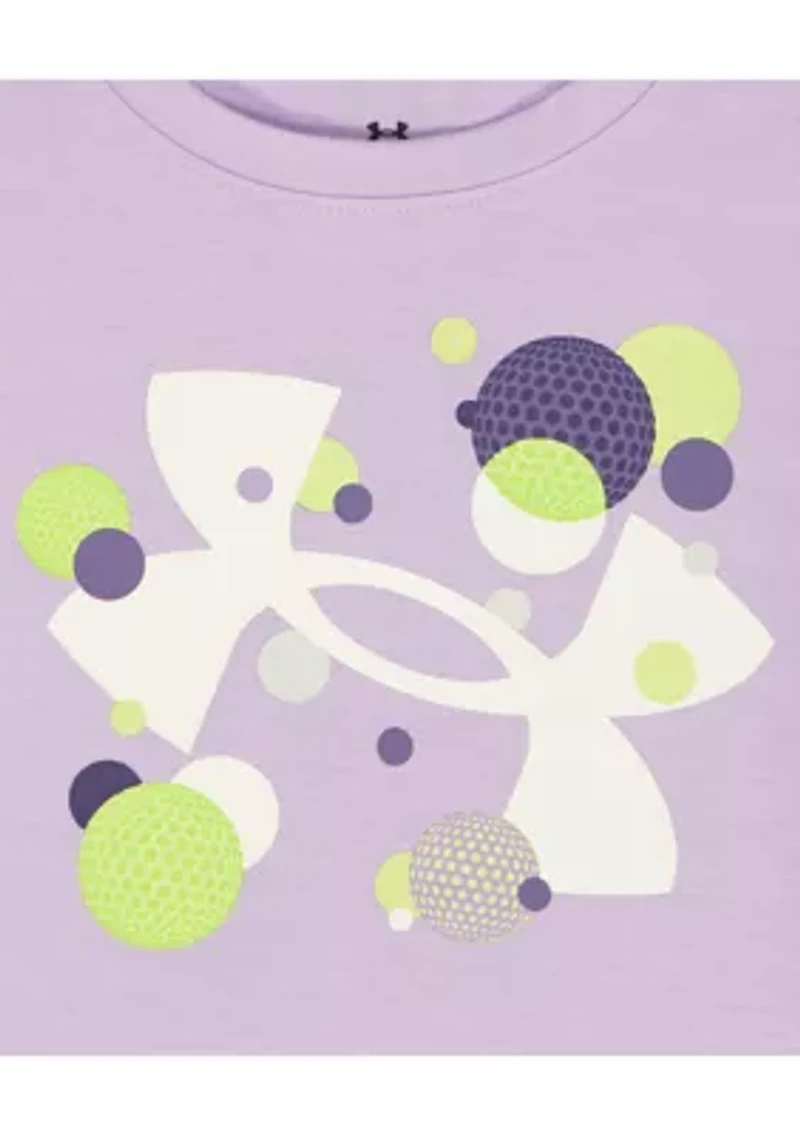 Girls 4-6 Printed Short Sleeve Shirt