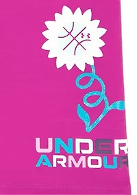 Girls 4-6 Flower Shorts Set