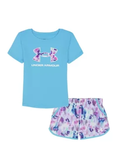 Girls 4-6x Tie Dye T-Shirt and Shorts Set