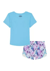 Girls 4-6x Tie Dye T-Shirt and Shorts Set
