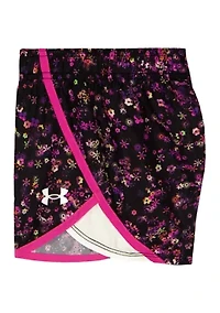 Girls 4-6 Floral Shorts Set