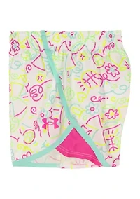 Girls 4-6 Pink Doodle Short Set