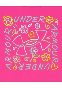 Girls 4-6 Pink Doodle Short Set