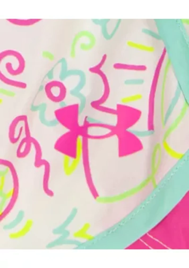 Girls 4-6 Pink Doodle Short Set