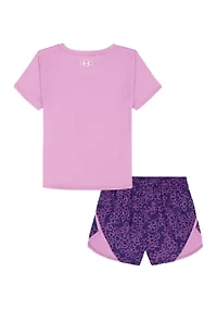Girls 4-6 Floral Set