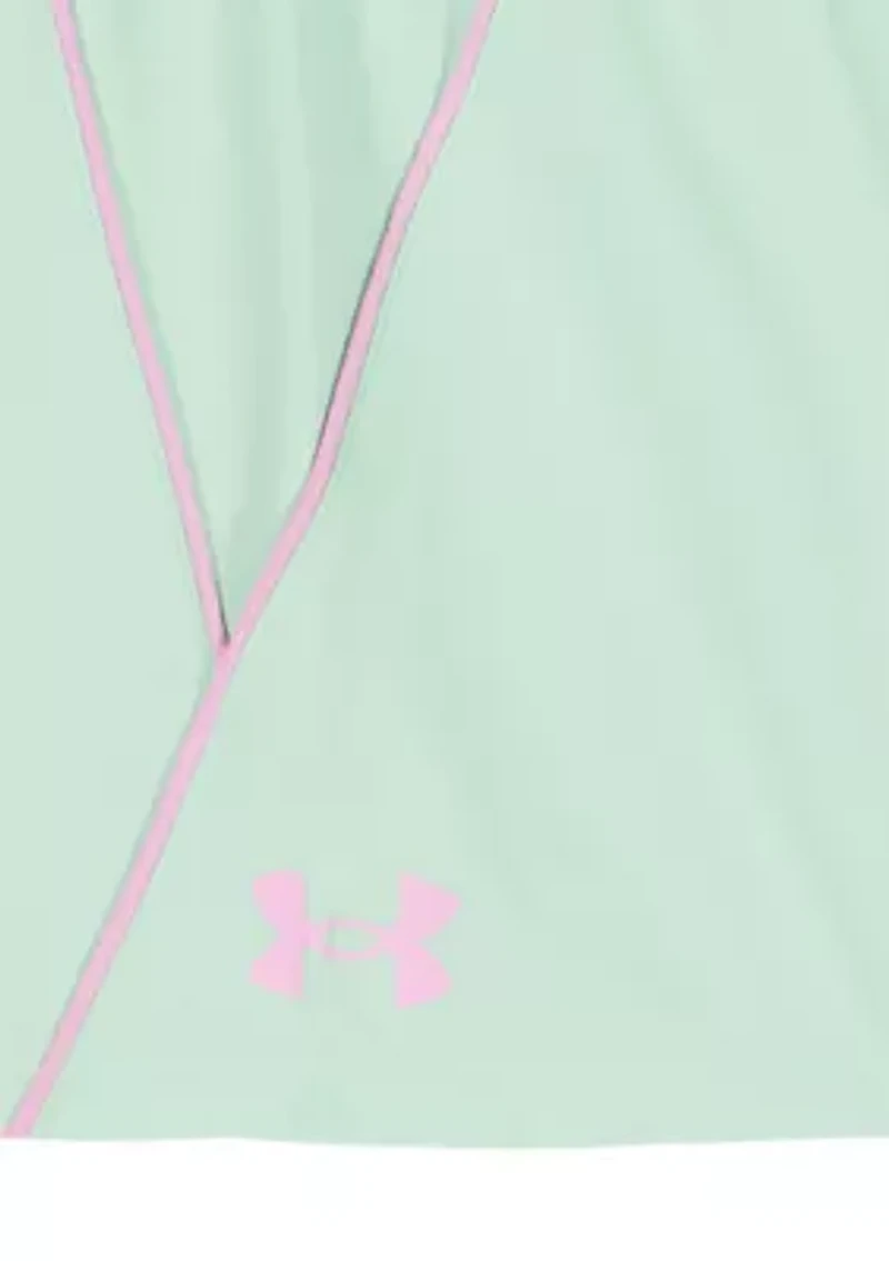 Girls 4-6x Bubble Letter Graphic Tech Sport T-Shirt and Shorts Set