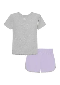 Girls 4-6 Star Graphic T-Shirt and Shorts Set