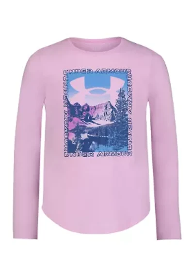 Girls 7-16 Lookout View Long Sleeve Graphic T-Shirt