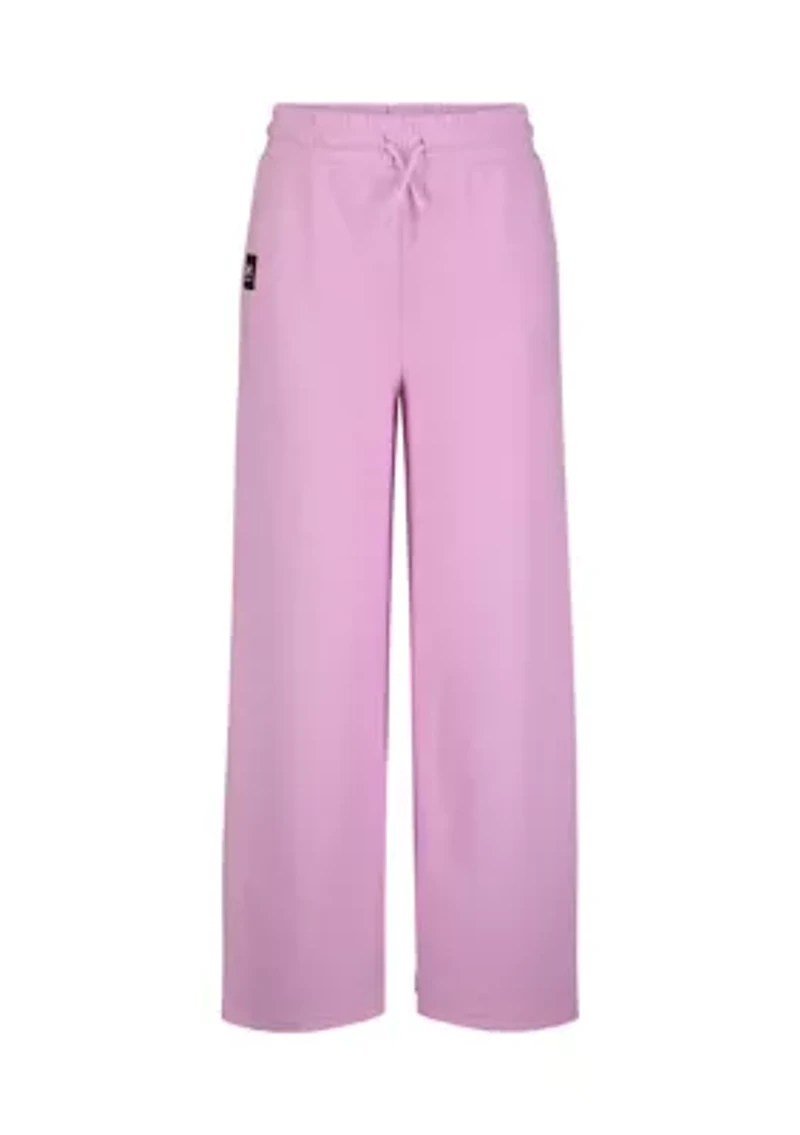 Girls 7-16 Waffle Knit Wide Leg Pants