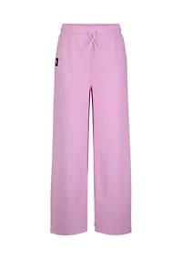 Girls 7-16 Waffle Knit Wide Leg Pants