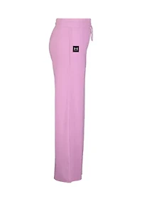 Girls 7-16 Waffle Knit Wide Leg Pants