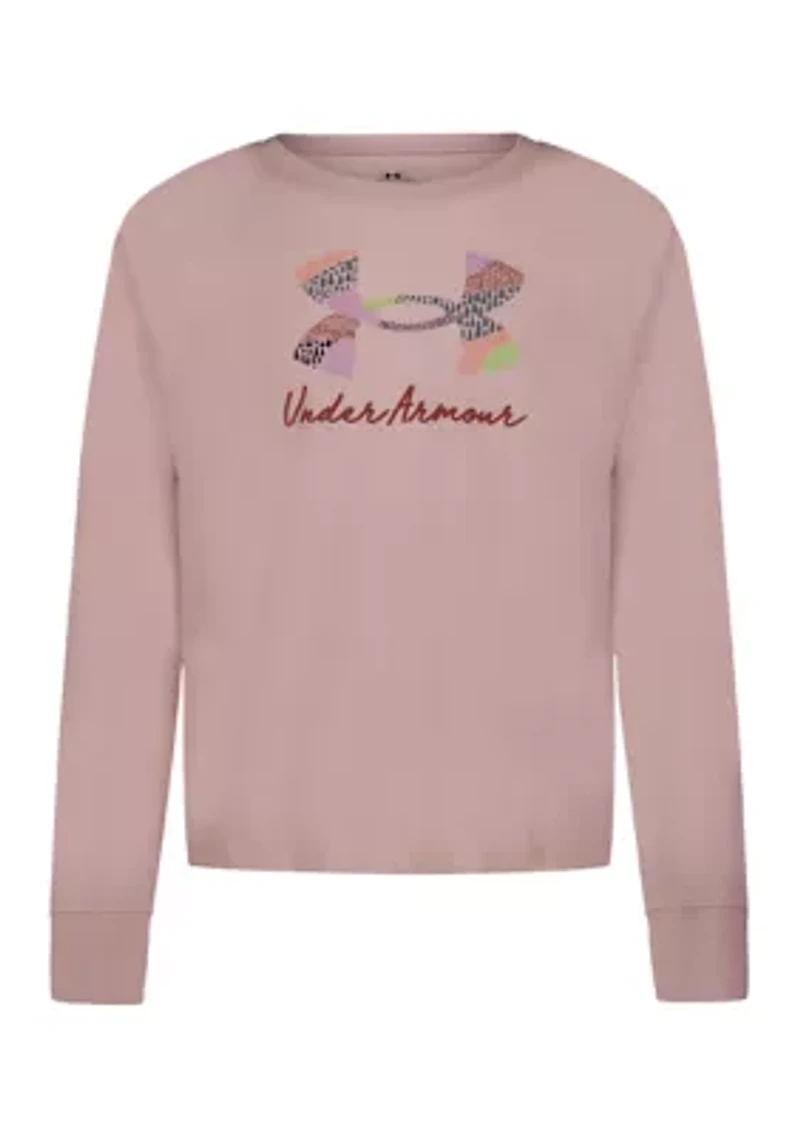 Girls 7-16 Long Sleeve Logo Graphic T-Shirt