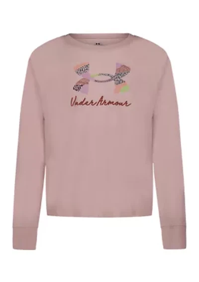 Girls 7-16 Long Sleeve Logo Graphic T-Shirt