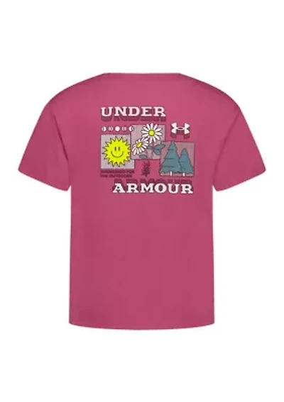 Girls 7-16 Short Sleeve Outdoor Phases Graphic T-Shirt