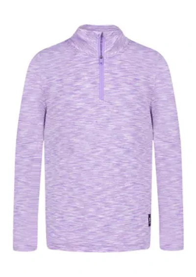 Girls 7-16 Twist Quarter Zip Pullover