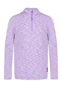 Girls 7-16 Twist Quarter Zip Pullover