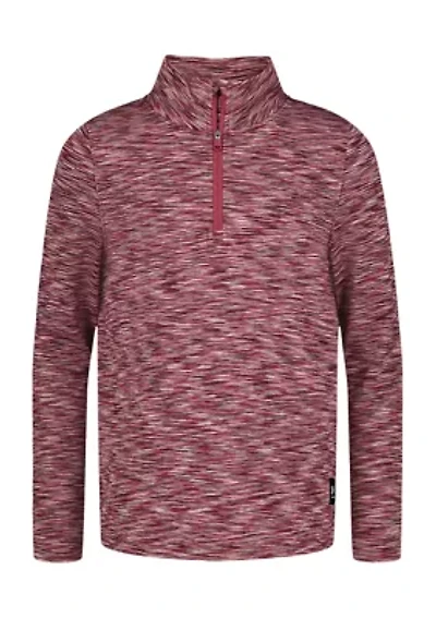 Girls 7-16 Twist Quarter Zip Pullover