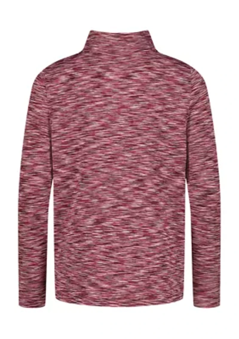 Girls 7-16 Twist Quarter Zip Pullover