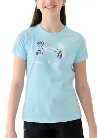 Girls 7-16 Outdoor Foil Graphic T-Shirt
