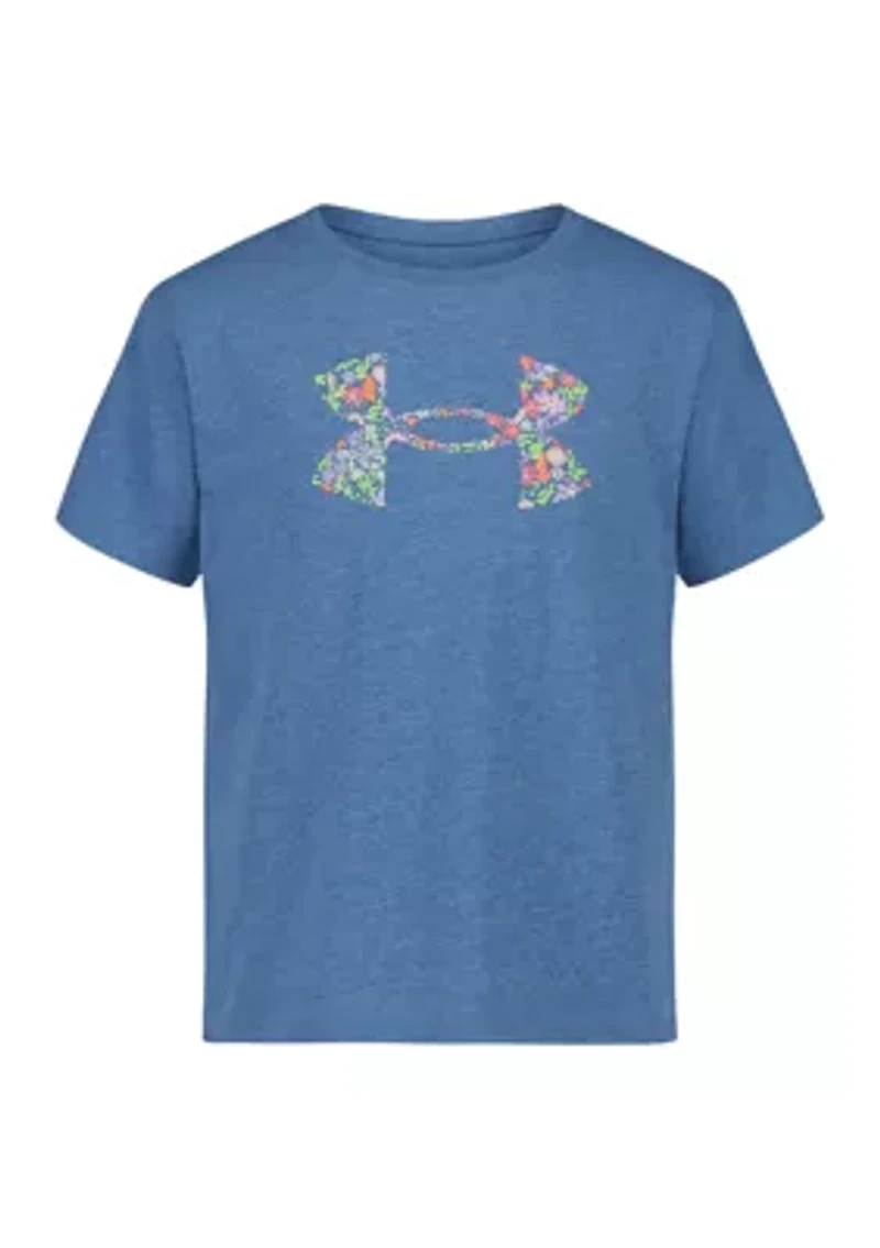 Girls 7-16 Ditsy Logo Shirt