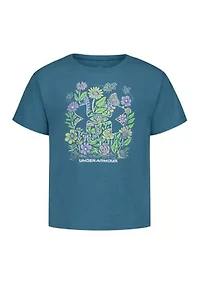 Girls 7-16 Flower Friends Top