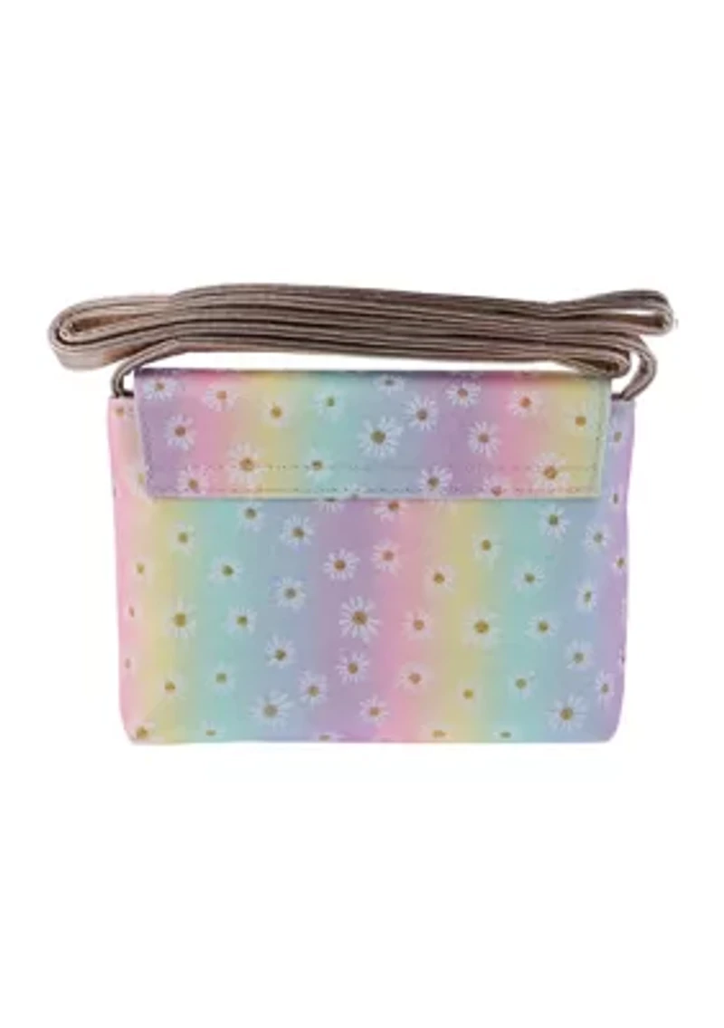 Daisy Glitter Crossbody Bag
