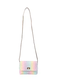 Daisy Glitter Crossbody Bag