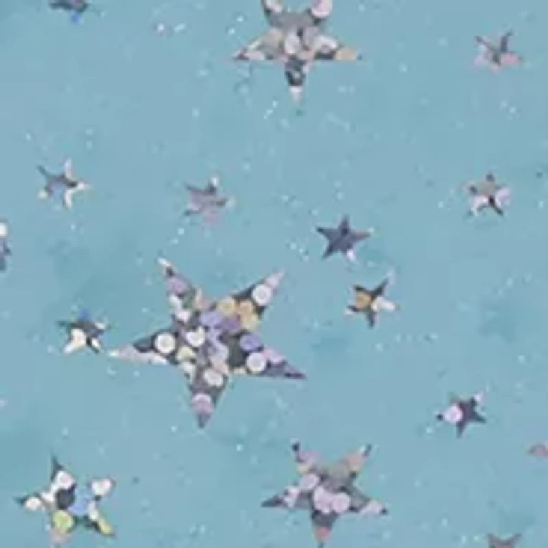 Girls Holographic Star Printed Glitter Belt Beg