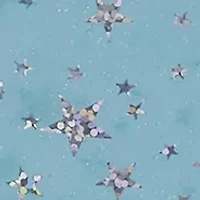 Girls Holographic Star Printed Glitter Belt Beg