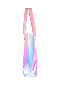 Jelly Tote Bag with Hair Ties