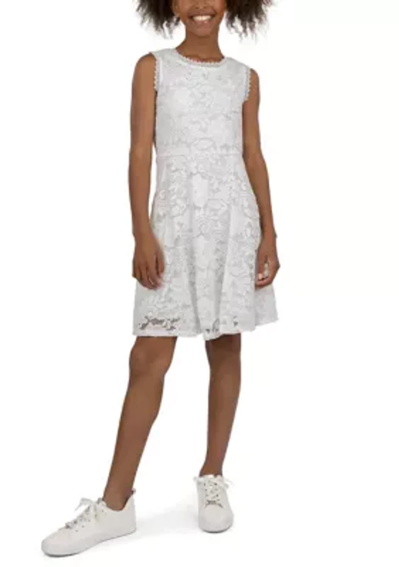 Girls 7-16 Lace Dress