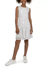Girls 7-16 Lace Dress