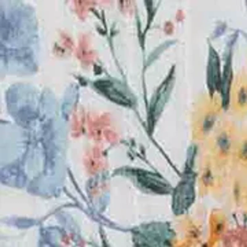 Girls 7-16 Faux Wrap Floral Dress with Ribbon