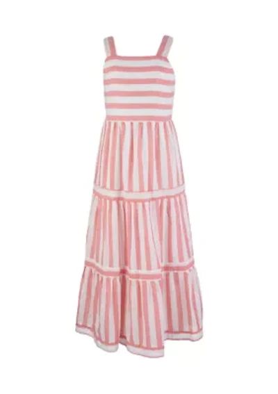 Baby Girls 4 Striped Maxi Dress