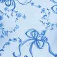 Girls 7-16 Blue Ruffle Front Maxi Dress