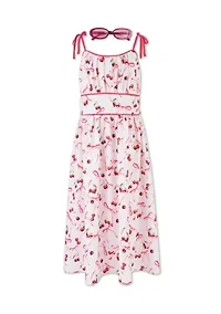 Girls 7-16 Cherry Sundress