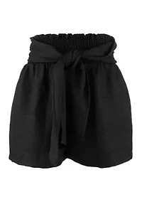 Women's Tie Front Shorts