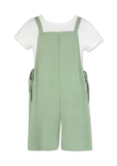 Girls 7-16 Side Tie Romper